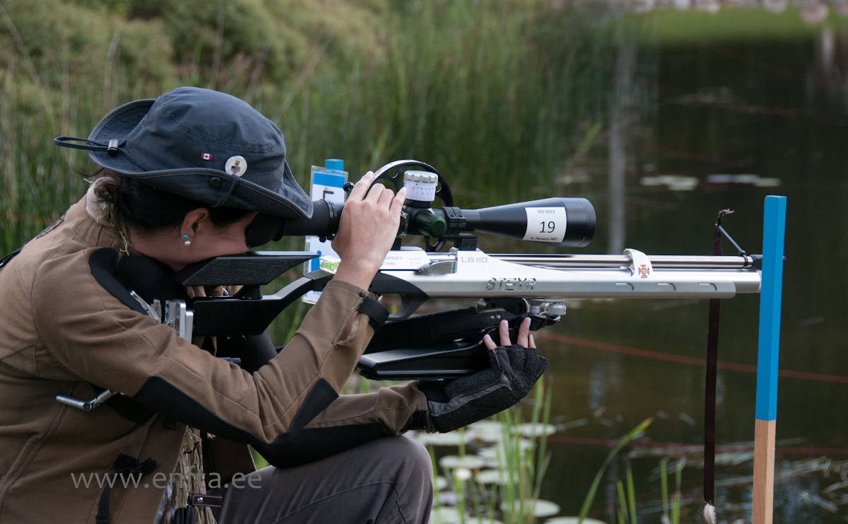 Ana Pereira PT, Steyr LG 110 Field Target, Nikko Stirling Diamond 10-50x60